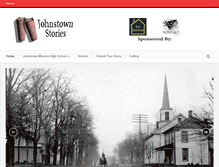 Tablet Screenshot of johnstownstories.com